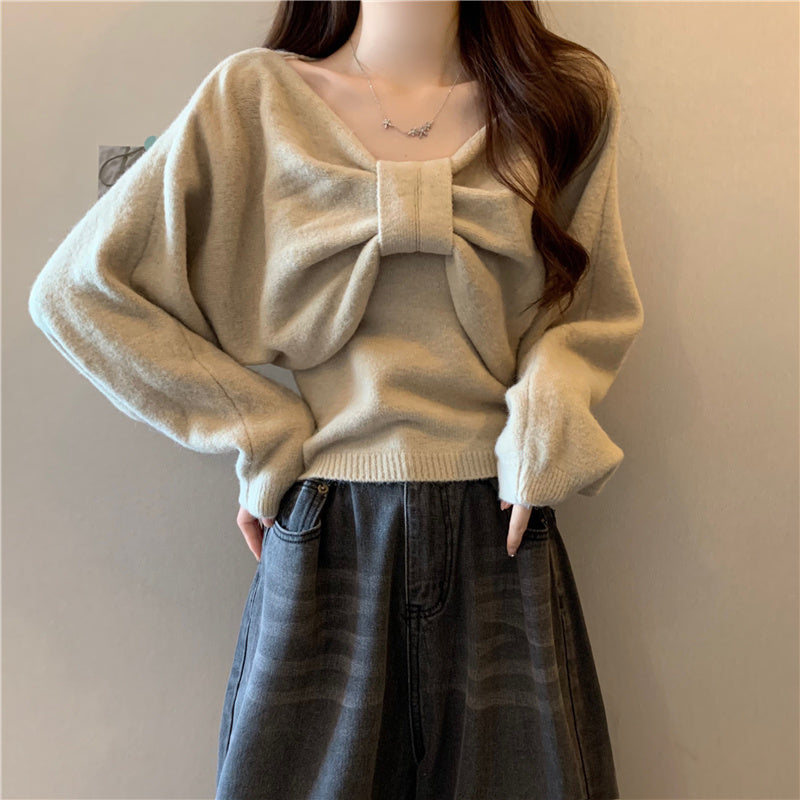 ツーピースフロントリボントップス tp36