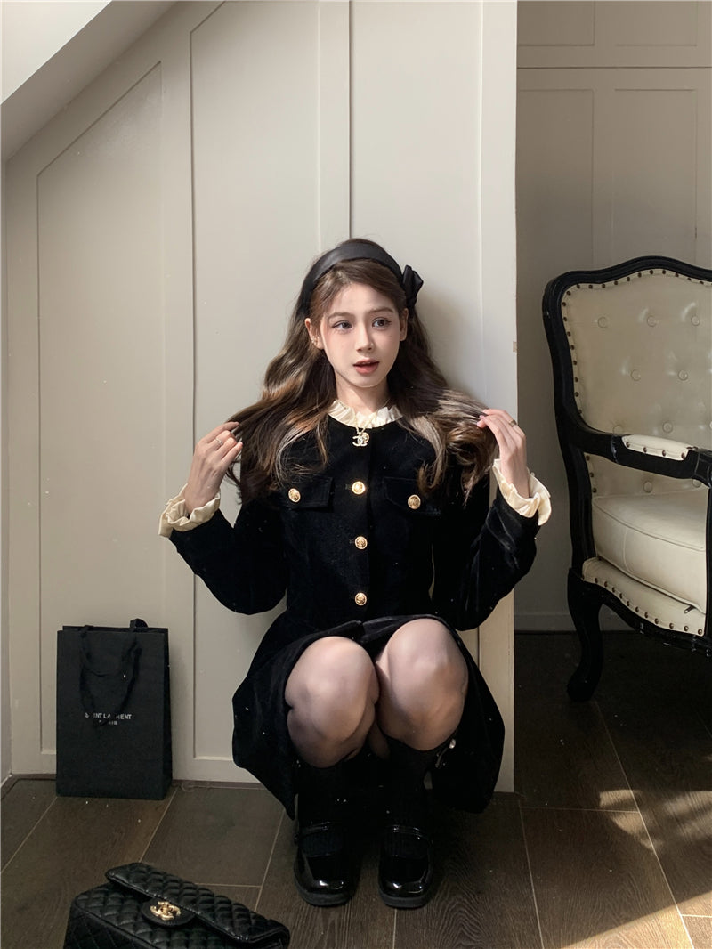 ベルベットミニワンピース dr2