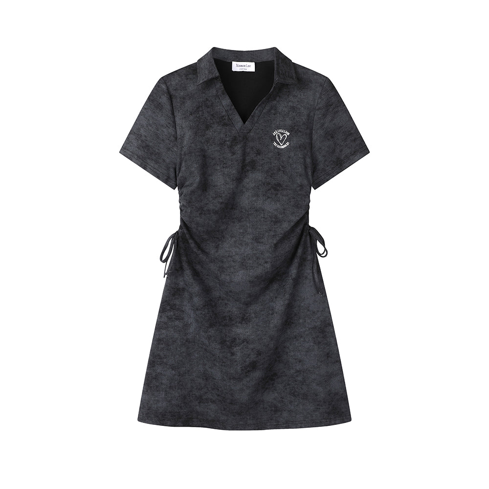 ポロシャツミニワンピース