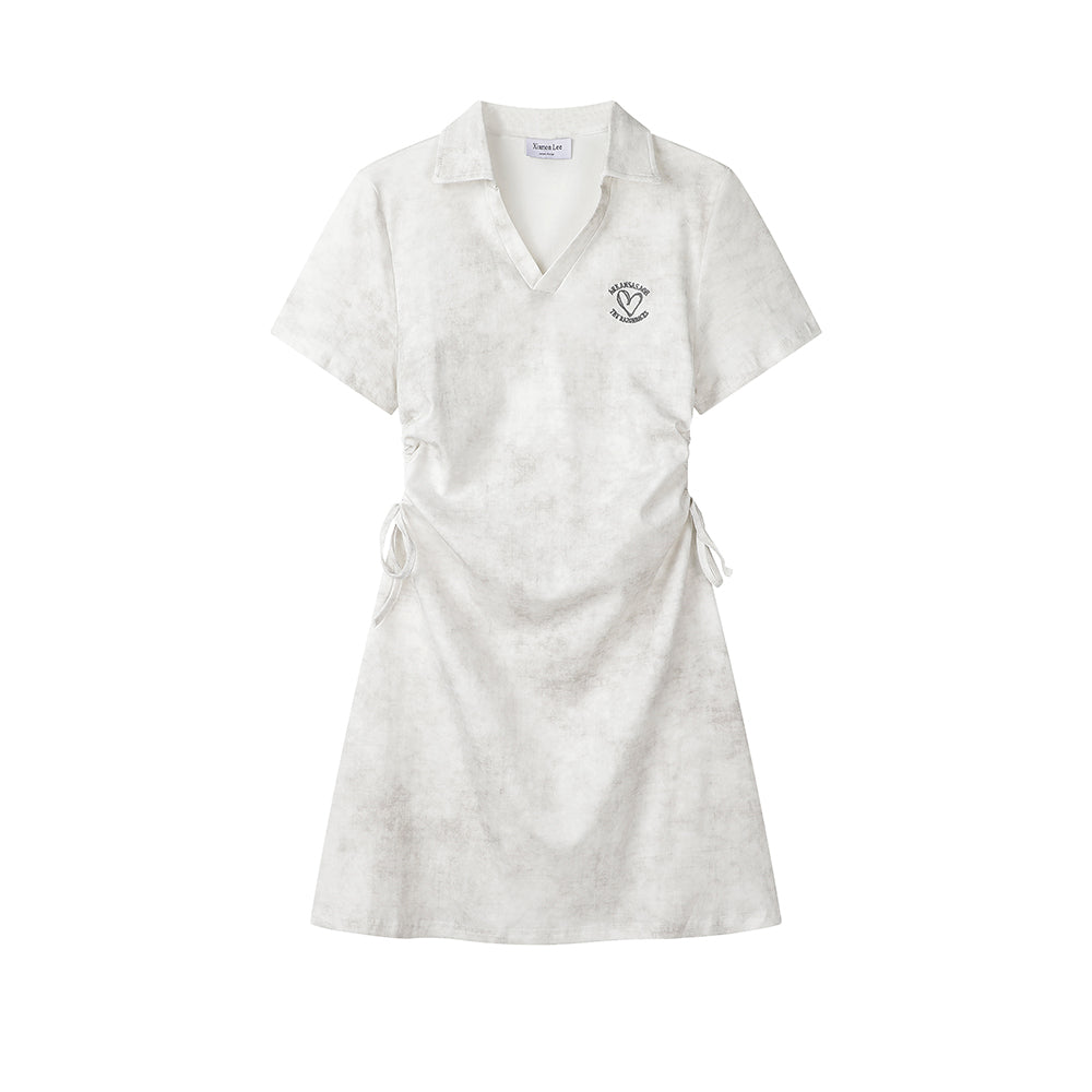 ポロシャツミニワンピース